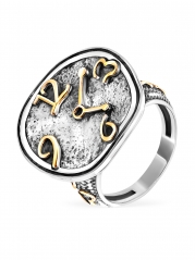 Серебряное кольцо ETERI